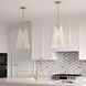 Saben 1 Light 14 inch Modern Gold Indoor Pendant Ceiling Light